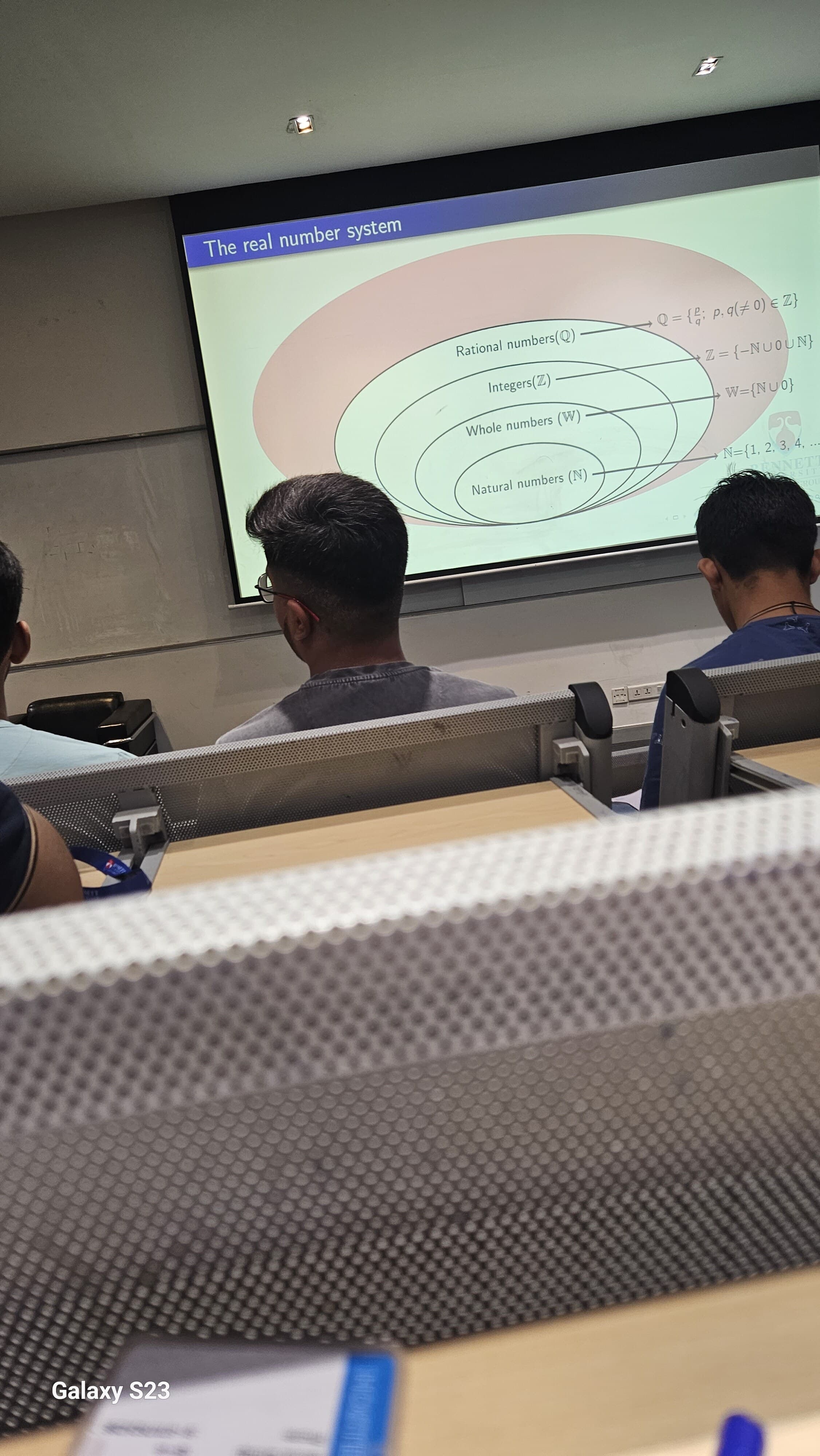 Bennett University — the first programs — memory 3